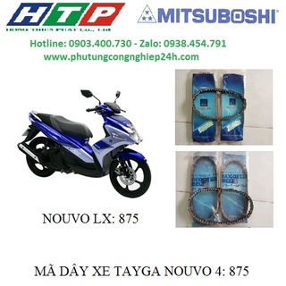 Dây coroa Nouvo 4 mã dây 875