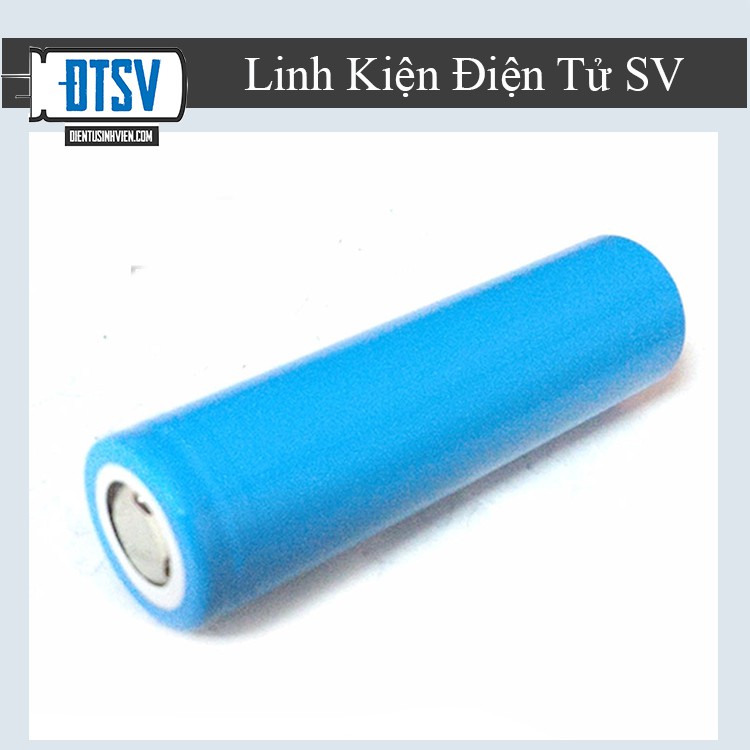 Pin Li-on 18650 dung lương 1200mAh dòng xả 10C(loại tốt)- Linhkiensv