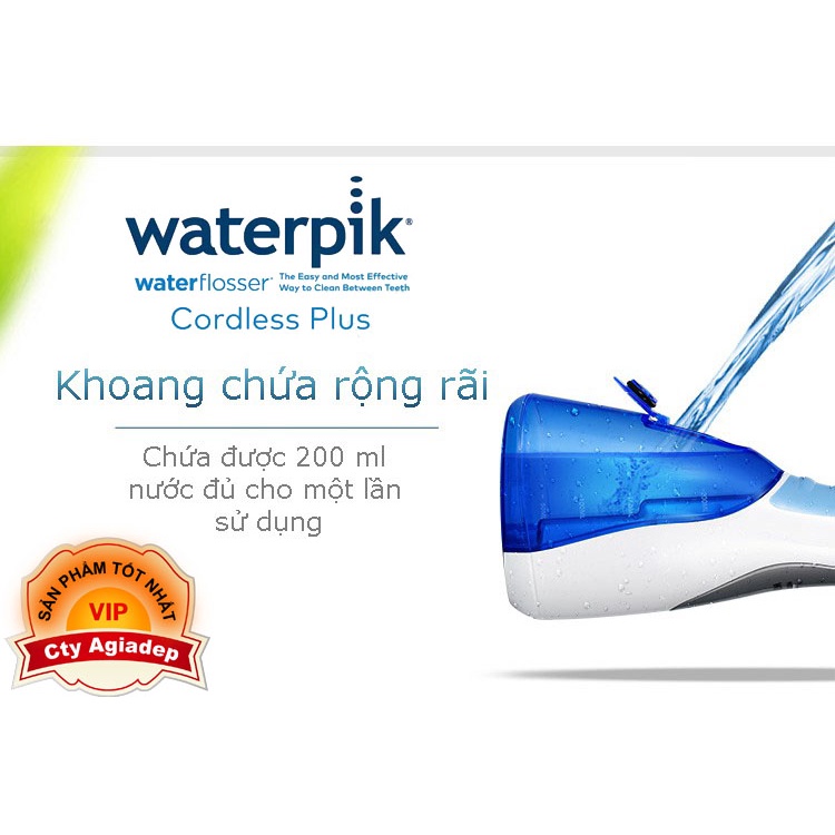 [Chính hãng - 220V] Tăm nước cầm tay Waterpik WP450EC được các gia đình tin dùng
