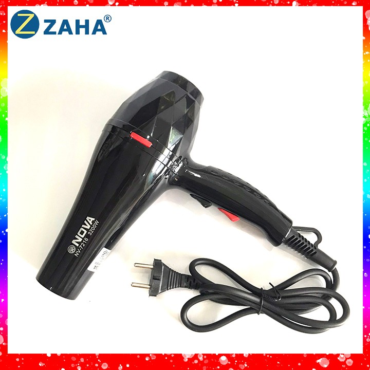 Máy sấy tóc NV-7216 Công suất 3200W + Tặng kèm đầu sấy