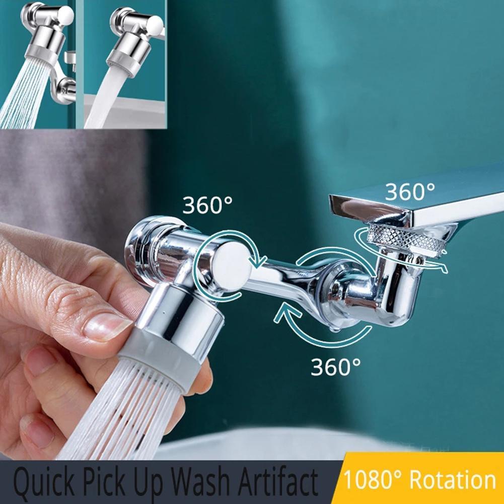 Đầu vòi tăng áp , vòi chậu rửa mặt , lavabo xoay 360 độ DG tiết kiệm nước , nhìu chết độ