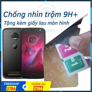 Dán chống nhìn trộm Motorola Z2 Force - Dán cường lực dẻo nano