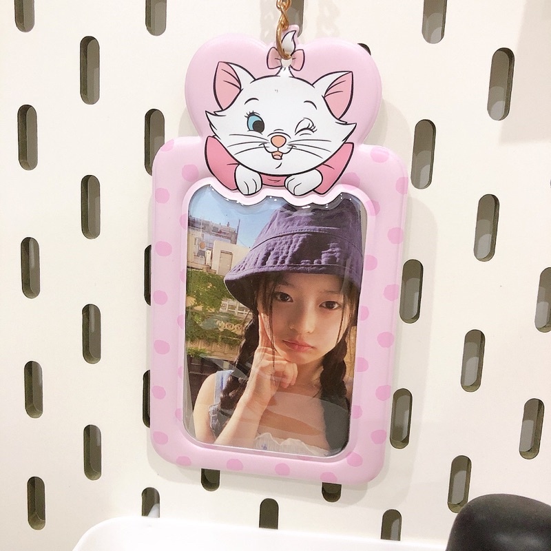 DAISO HÀN PHOTO CARD KEYRING/ PHOTO HOLDER CARE BEARS/ BST MÙA XUÂN SPRING DAY - Riland