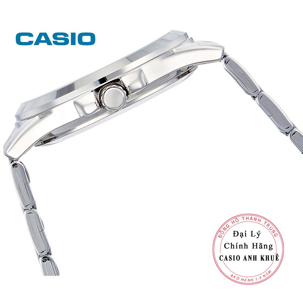 [Mã FARSBR243 giảm 15% đơn 249K] Đồng hồ nam Casio MTP-1381D-1AVDF dây kim loại