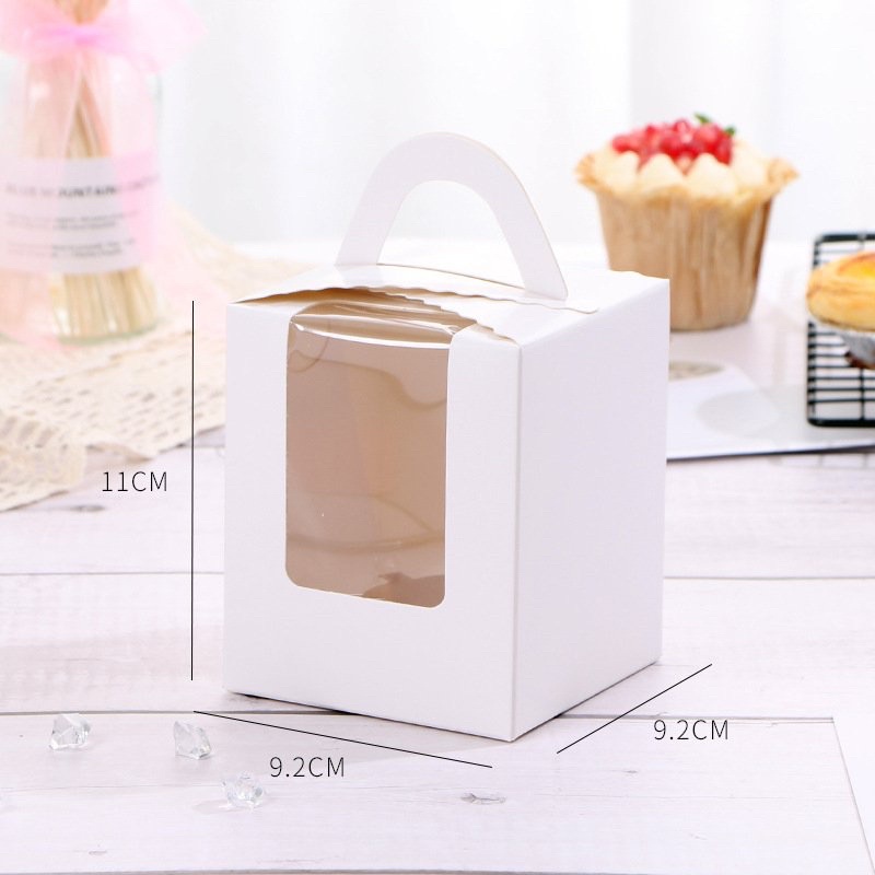 Hộp đựng cupcake loại 1 cup - set 5 hộp