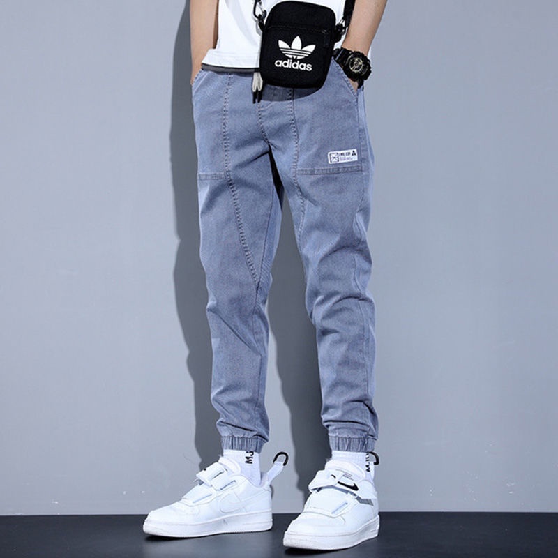 Quần Jeans Harem Dáng Rộng Thời Trang Xuân Thu Cho Nam Giới Có 3 Kiểu Size S-5Xl