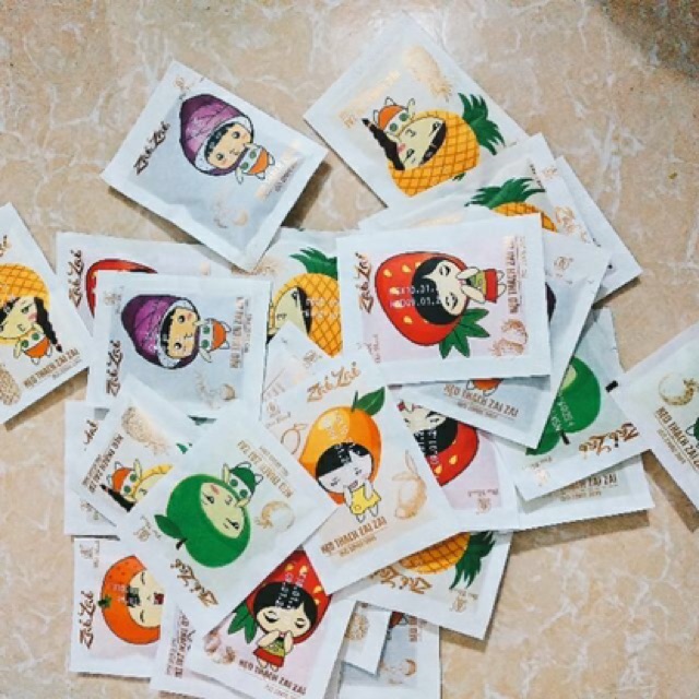 KẸO THẠCH ZAIZAI TÚI 400g mix 6 vị