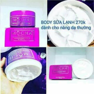 Kem body sữa lạnh mocha