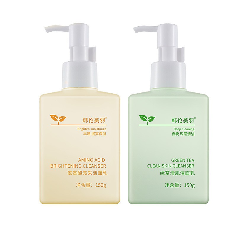 🌈🍓🍭 Sữa Rửa Mặt Trà Xanh Facial Cleanser 150gr Giúp Da Sạch Sâu, Trắng Sáng, Mờ Thâm Sạm | BigBuy360 - bigbuy360.vn