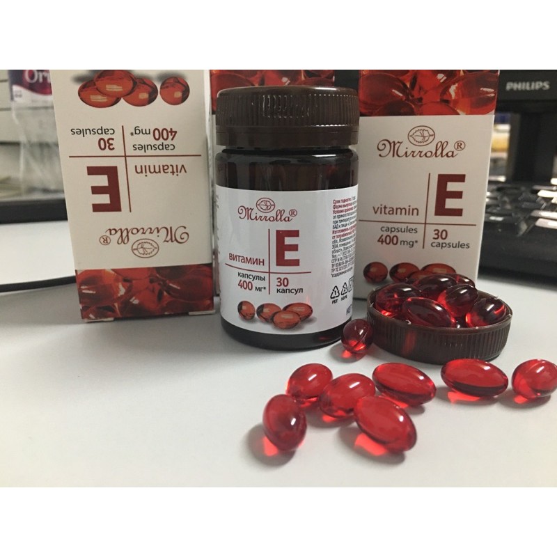VITAMIN E ĐỎ NỘI ĐỊA NGA 400mg | BigBuy360 - bigbuy360.vn