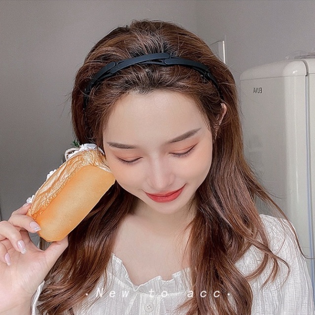 Băng Đô Nhựa Dẻo Gấp Gọn Bỏ Túi - Bờm Cài Tóc Co Giãn Phong Cách Hàn Quốc