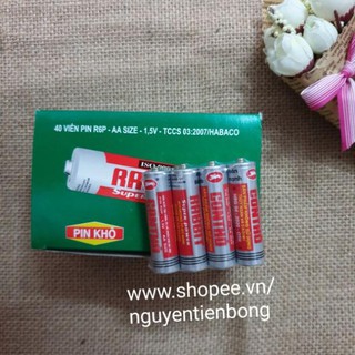 Vỉ 4 viên pin tiểu con thỏ aa 1,5v