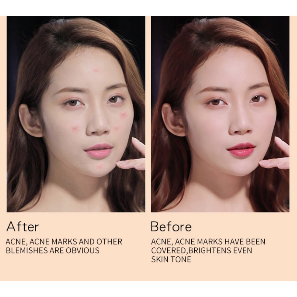 2022 Hàn Quốc Mới Yzs Cổ Tích Dính Mini Hai Đầu Che Khuyết Điểm Liquid Foundation Che Khuyết Điểm Chống Thấm Mồ Hôi-chứng Minh Dưỡng Ẩm Che Khuyết Điểm Dính VN