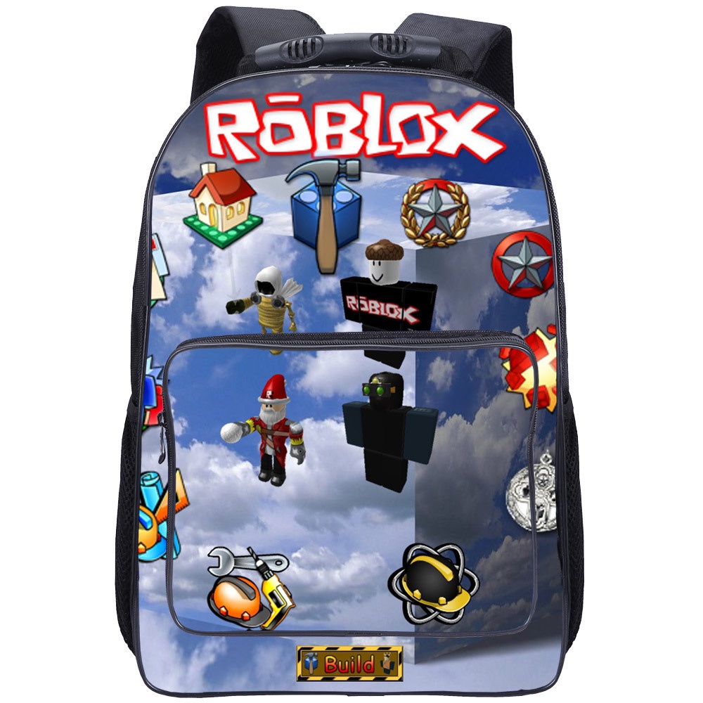 Ba Lô Đi Học Cỡ Lớn In Hình Trò Chơi ROBLOX Dễ Thương Cho Bé Trai