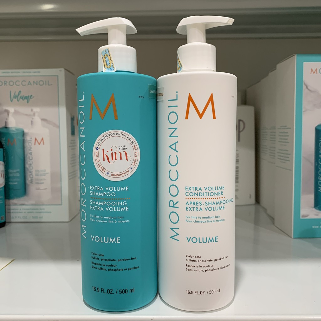 Dầu gội xả Moroccanoil Extra Volume tăng phồng 500 ml -1000 ml