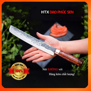 Dao Takohiki HTX DAO PHÚC SEN N15 chốt đồng đỏ gỗ cẩm chi thiết kế vừa vặn 24cm