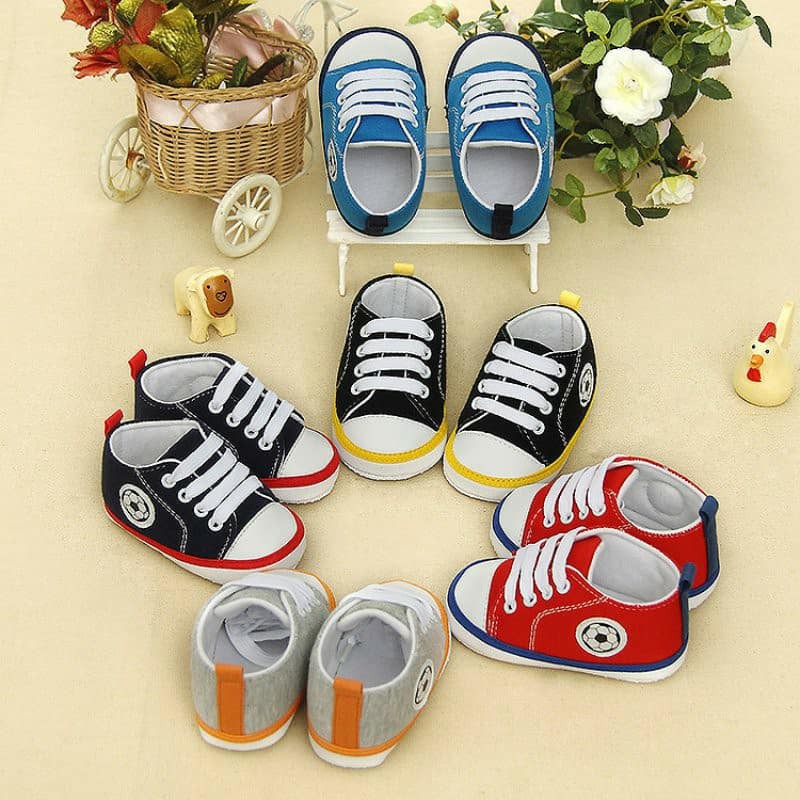 GIÀY VẢI SNEAKER TẬP ĐI BÉ TRAI DÁNG THỂ THAO