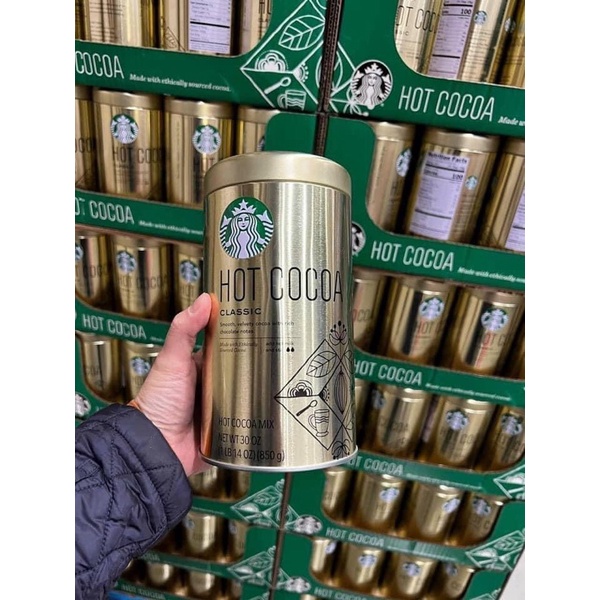 ( Date 2023) Bột hot Cocoa Starbuck Mỹ