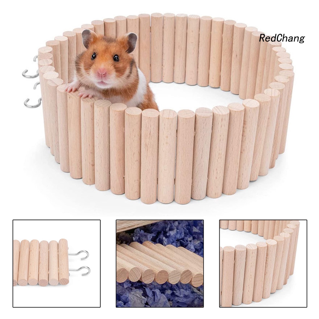 Cầu Gỗ Đồ Chơi Cho Chuột Hamster, Vẹt Cưng