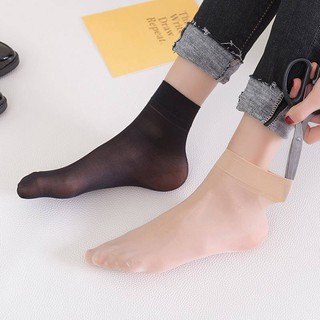 10 đôi tất da mỏng dai, tất giấy bó mỏng