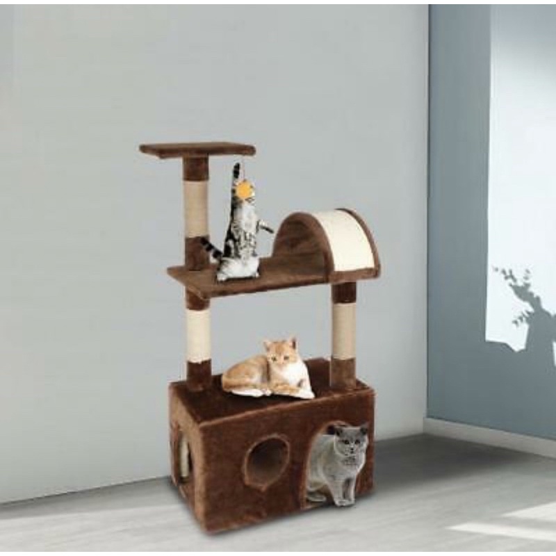 Trụ cào móng cho mèo- Cattree Nhà Cây Cho Mèo - đồ chơi cho mèo