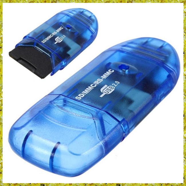 Đầu đọc thẻ USB2.0 hỗ trợ thẻ SD T-Flash TF SDHC chất lượng cao tiện dụng | BigBuy360 - bigbuy360.vn