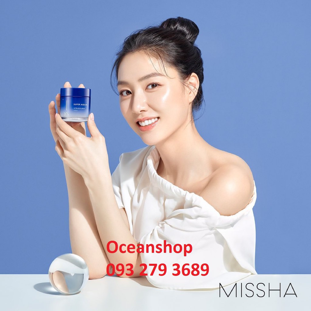 Kem Dưỡng Missha Super Aqua Ultra Hyaluron Cream Dưỡng Ẩm và Phục Hồi Da 70ml