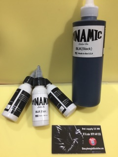 Mực xăm Dynamic Black 30ml..2019-2020