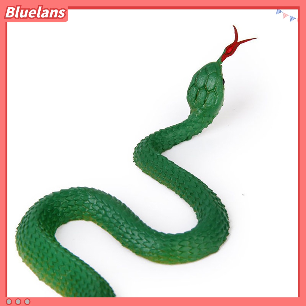 Bluelans♡ Đồ Chơi Rắn Giả Giống Thật Vui Nhộn Làm Quà Tặng Ngày Cá Tháng Tư