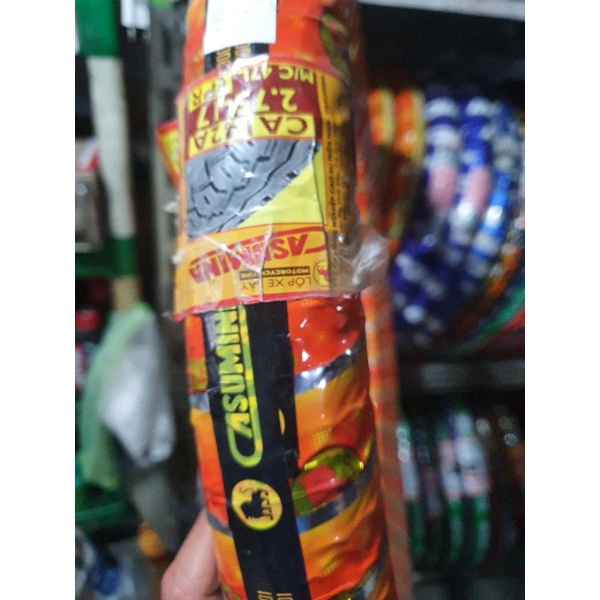 Lốp  2.75 - 17 , casumina, bánh sau, wave Rs sirius, jupiter, future, axelo, viva.....