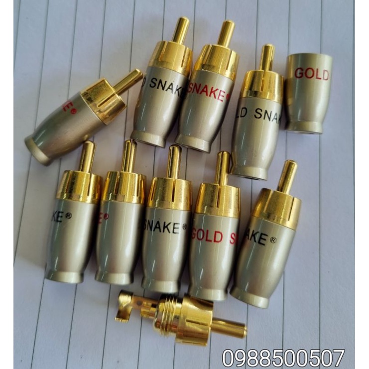 Jack av, rca Gold Snake