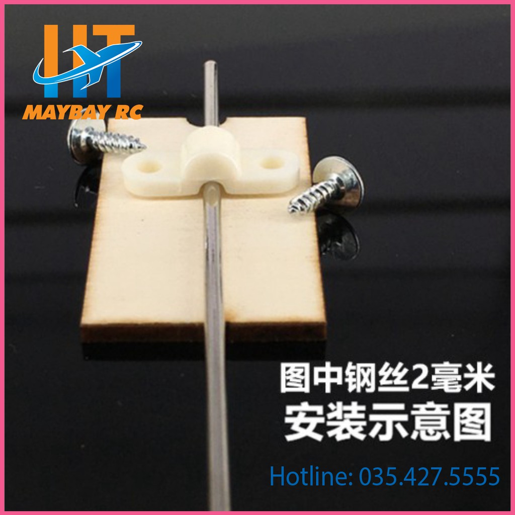 Miếng nhựa giữ càng đáp máy bay điều khiển (combo 6 cái)