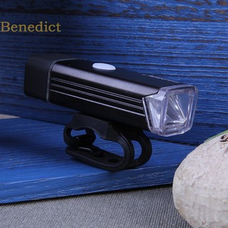 New USB Rechargeable Aluminum Alloy Bicycle Front Light Lamp LED Headlight