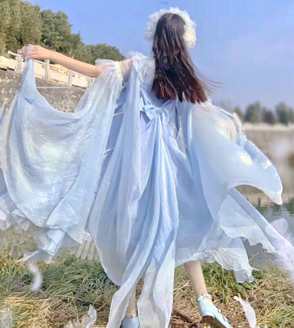 Đầm OP LOLITA Blue dream chính hãng