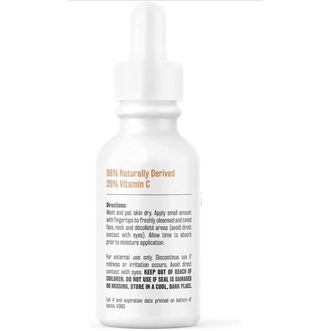 Serum Vitamin C cao cấp chuyên nghiệp M3 Naturals 30ml USA
