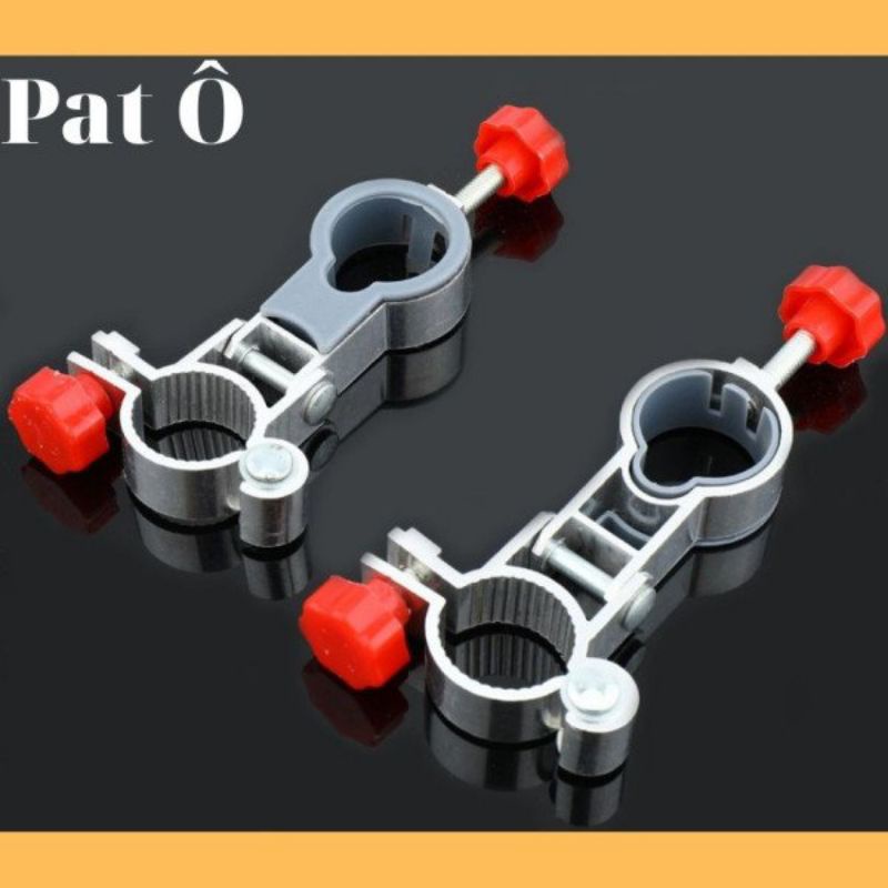 Bộ Pat gắn ghế câu cá địa hình