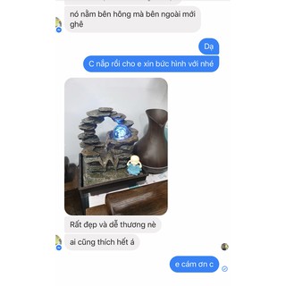 �THÁC NƯỚC MINI ĐỂ BÀN – PHONG THUỶ LUÂN- BH 1 tháng