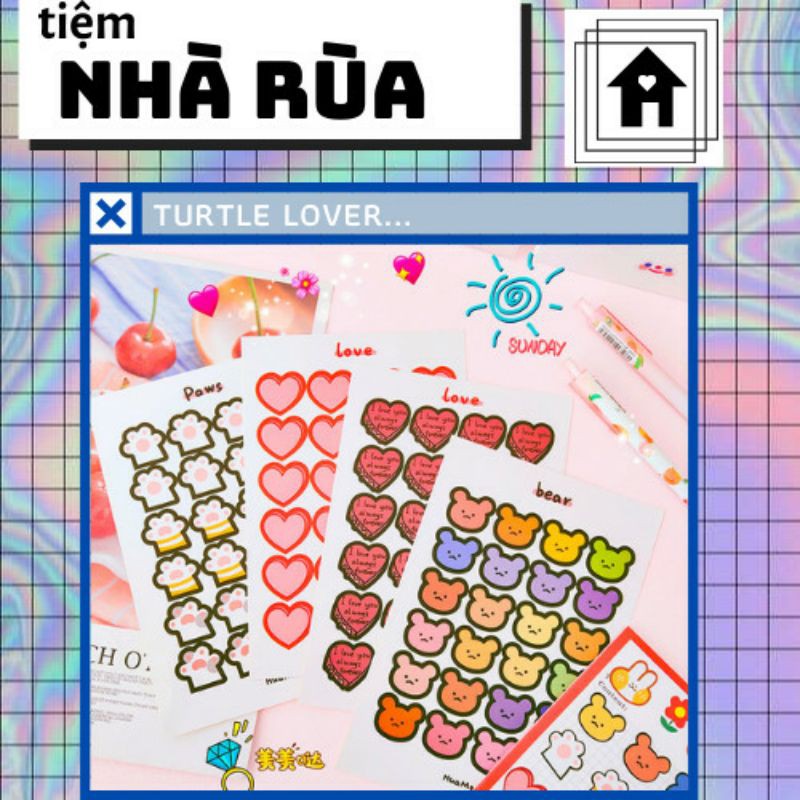 Sticker trang trí