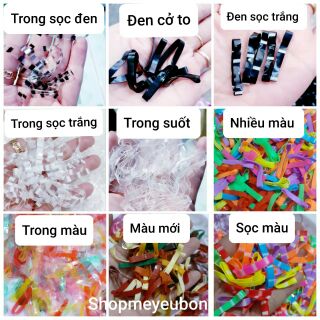 Túi thun cột tóc trong suốt