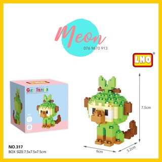 Xếp hình lego Grookey Pokemon size S