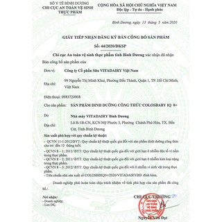 Sữa non ColosBaby IQ Gold số 0+ lon 800g