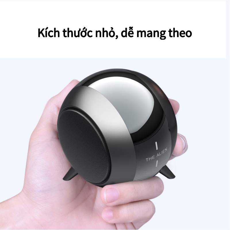 Loa Bluetooth mini âm thanh nổi HIFI, hỗ trợ nghe gọi, hiệu ứng âm thanh tốt, nhỏ gọn tiện dụng