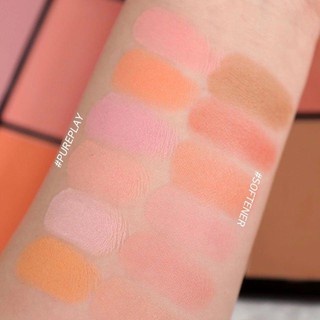 [Chính hãng] Bảng phấn má hồng 3CE Pro Multi Blush Color Palette 6 ô màu trang điểm tự nhiên 25.8g