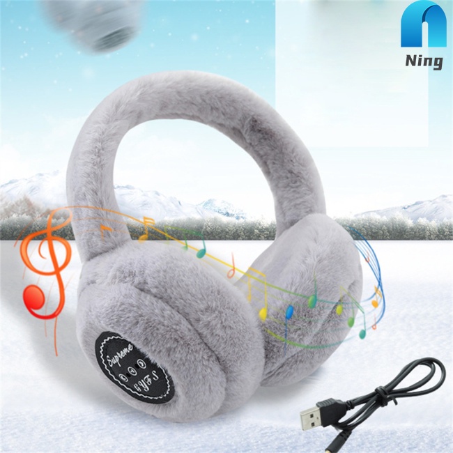Tai Nghe Trùm Đầu Không Dây Bluetooth Bảo Vệ Tai