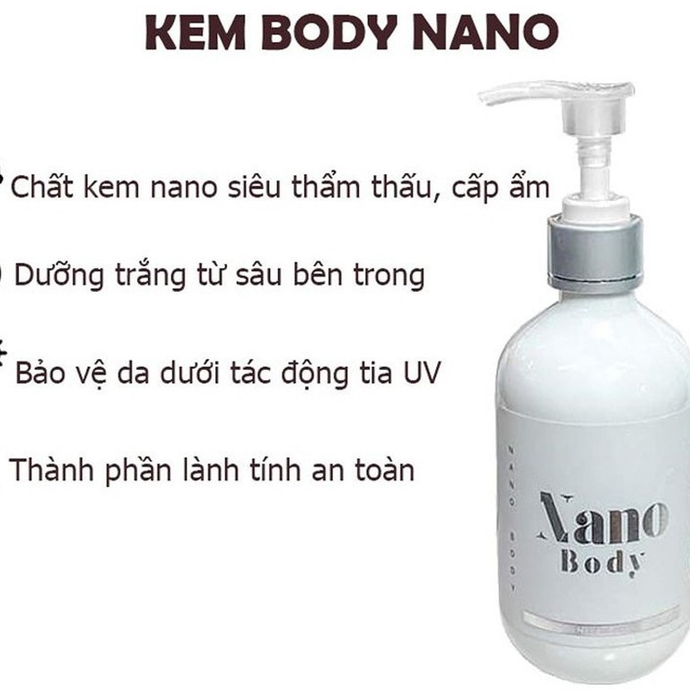 COMBO TẮM TRẮNG ♥️FREESHIP♥️ Ủ TRẮNG + KEM BODY NANO An Toàn tuyệt đối 100% Chính Hãng | BigBuy360 - bigbuy360.vn