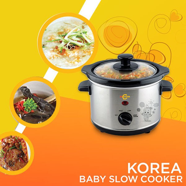 Nồi nấu cháo chậm BBcooker 1,5lit