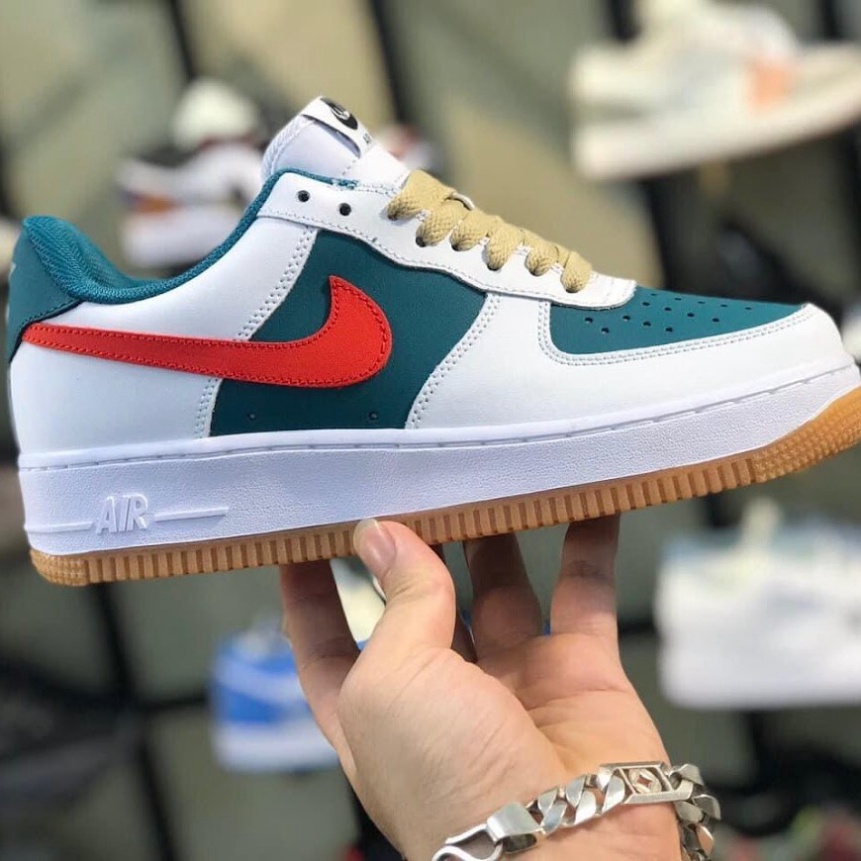 Giày AF1 id gucci xanh đỏ nam nữ, Giày thể thao air Force GC vạch xanh đỏ Full Box Đặc Biệt | WebRaoVat - webraovat.net.vn