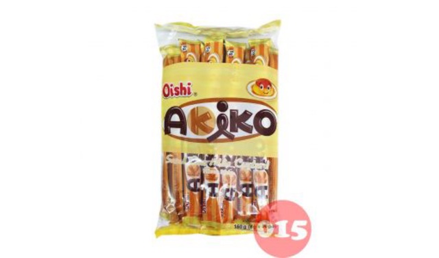 BÁNH QUE OISHI AKIKO NHÂN CAFE MOKA/ SỮA/ PHÔ MAI/ SỮA DỪA/ CUSTARD 160G