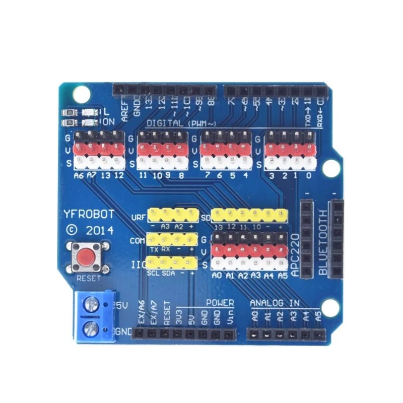 Bảng Mạch Cảm Biến Mở Rộng V5.0 Chuyên Dụng Cho UNO- R3 V5
