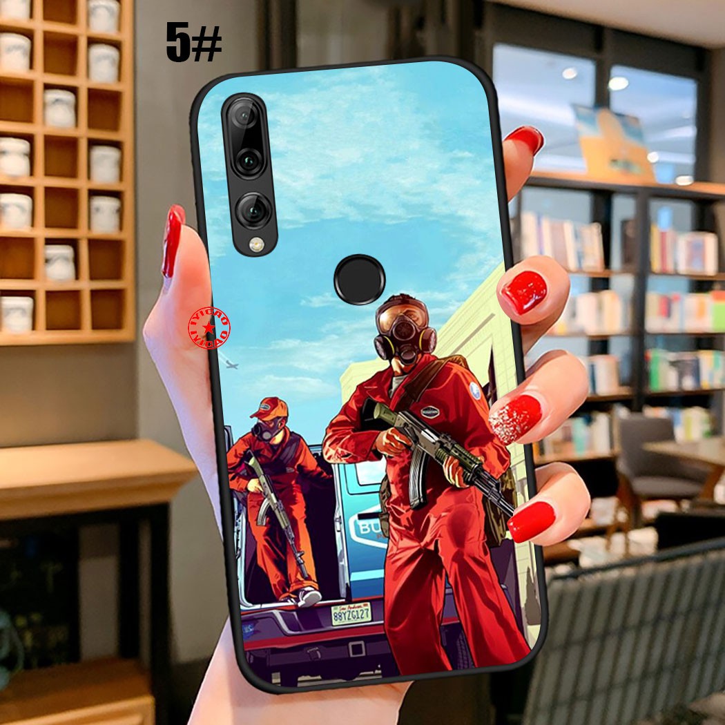 Ốp Điện Thoại Tpu In Hình Gta V 83sa Cho Huawei P20 Pro Lite Y6 Y7 Y9 Prime